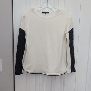 Generation Love Cream and Black Long Sleeve Top